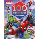 Models 100 samolepek s omalovánkami Marvel