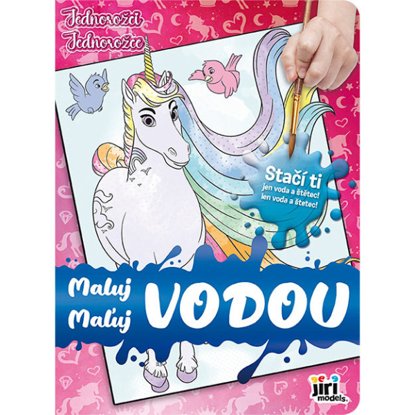 Models Maluj vodou Jednorožci