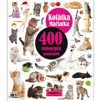 Models 400 samolepek Koťátka