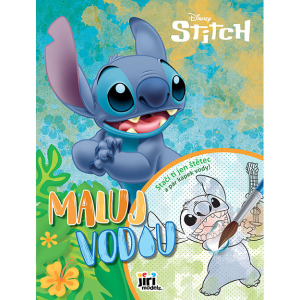 Models Maluj vodou A4 Lilo & Stitch