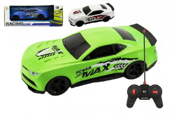 Auto RC 25cm plast zrychlující 1:16 na baterie + dobíjecí pack