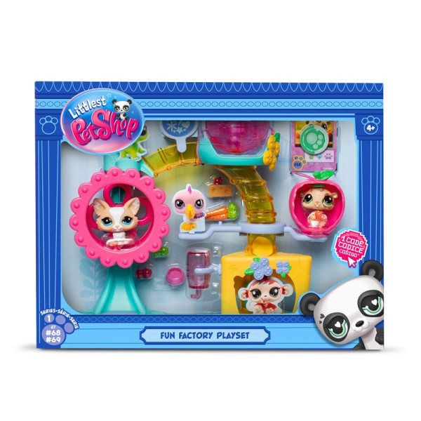 Littlest Pet Shop herní sada Továrna na zábavu