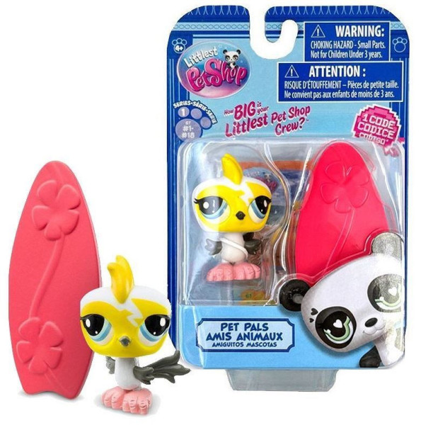 Littlest Pet Shop 1 figurka - ptáček