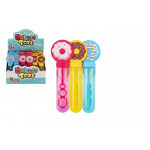 Bublifuk trubice donut/kobliha 14 cm 3 barvy