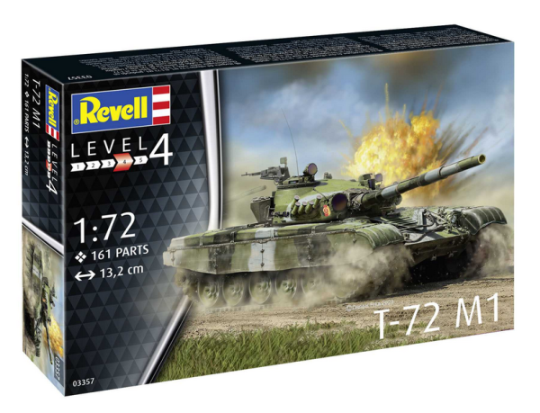 Revell Plastic ModelKit tank 03357 - T-72 M1 (1:72)