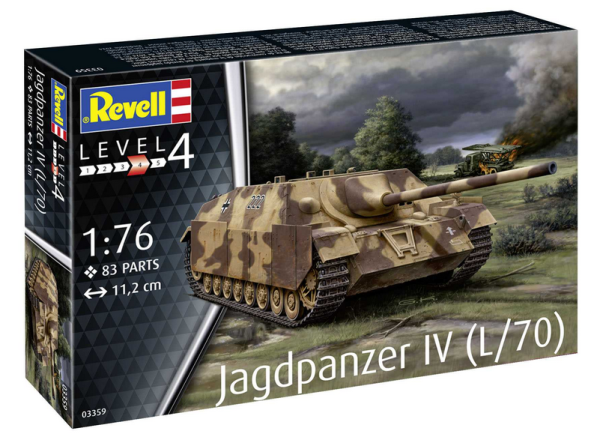 Revell Plastic ModelKit military 03359 - Jagdpanzer IV (L/70) (1:76)