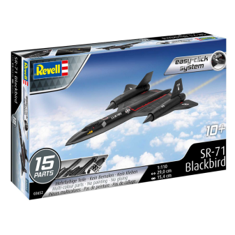 Revell EasyClick letadlo 03652 - SR-71 Blackbird (1:110)