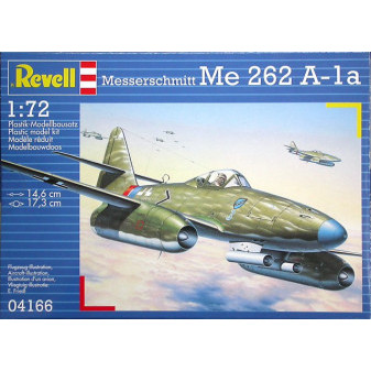 Revell Plastic ModelKit letadlo 04166 Messerschmitt Me 262 A-la (1:72)