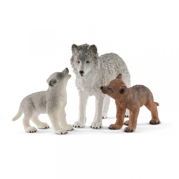 Schleich 42472 Vlčice a mládě vlka