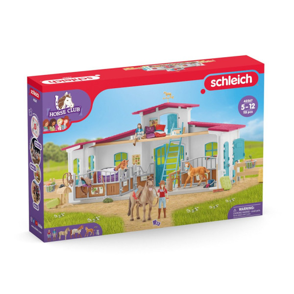 Schleich 42567 Stáj s příslušenstvím u jezera, nová