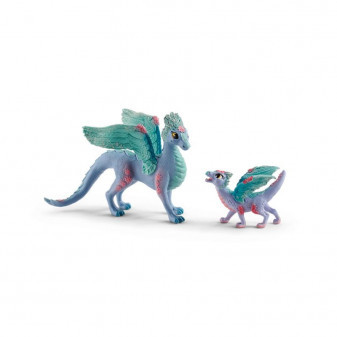 Schleich 70592 Květinový drak s mládětem