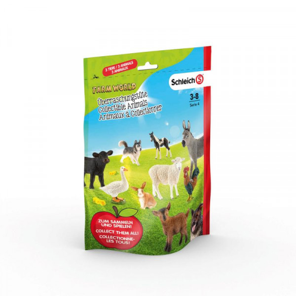 Schleich Sáček s překvapením - farmářská zvířátka L, série 4