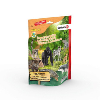 Schleich 87862  Sáček s překvapením - africká zvířátka L, série 4