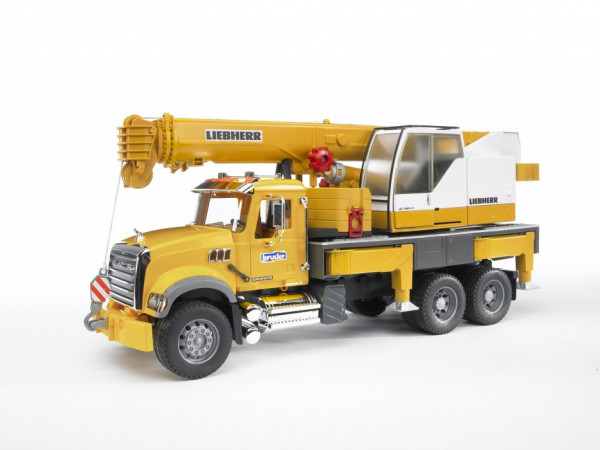 Bruder 2818 MACK Granit Liebherr auto jeřáb