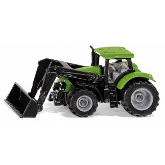 Siku 1394 Traktor Deutz-Fahr s předním nakladačem