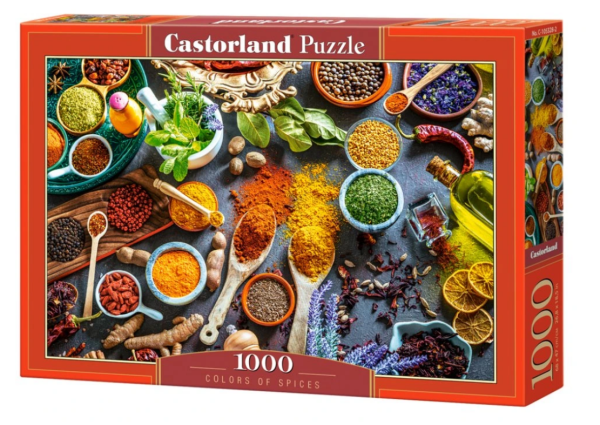 Castorland 105328 puzzle 1000 dílků - Barvy koření