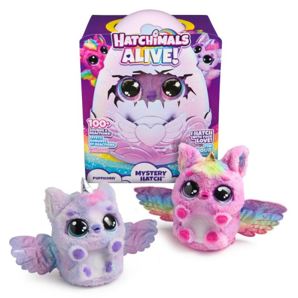 Spin Master Hatchimals líhnoucí se interaktivní zvířátko - jednorožec