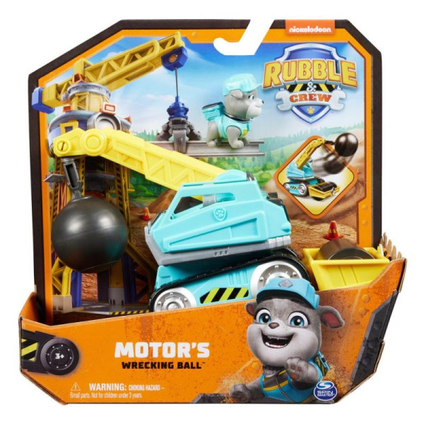 Spin Master Paw Patrol Tlapková patrola Rubble a Crew základní vozidlo Motor