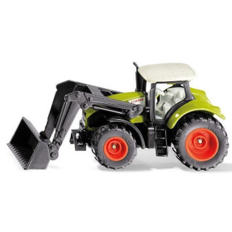 Siku 1392 Traktor Claas Axion s předním nakladačem