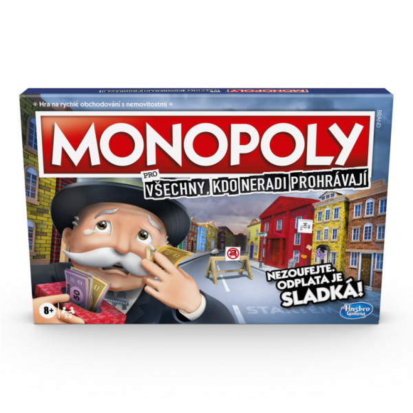 Hasbro Monopoly pro všechny, kdo neradi prohrávají CZ verze Radostné zoufání E9972