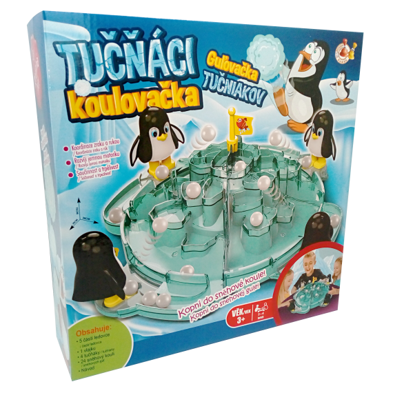 STUDO GAMES - Tučňáci koulovačka