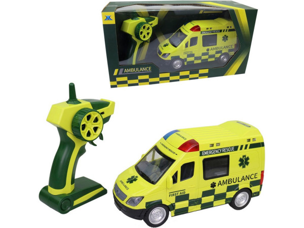 RC Ambulance na dálkové ovládání 22 x 12,5 x 8,5 cm