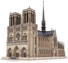 Cubicfun  Puzzle 3D Notre Dame - 293 dílků