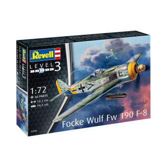 Revell 03898 Plastic ModelKit letadlo - Focke Wulf Fw190 F-8 (1:72)