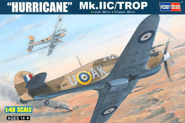 Hobby Boss 81779  HURRICANE Mk.IIC/TROP 1:48