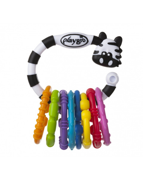 Playgro zebra s kroužky