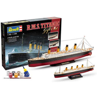 Revell model Gift-Set 05727 - 'Titanic' (1:700 + 1:1200)