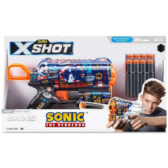 ZURU X-SHOT Skins Flux Sonic pistole na pěnové náboje