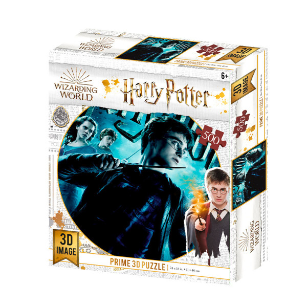 Prime 3D puzzle -  Harry Potter 500 dílků