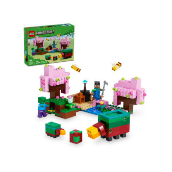 LEGO®  Minecraft® 21260 Zahrada s rozkvetlými třešněmi