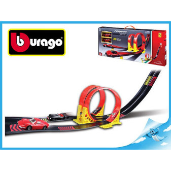 Burago 1:43 Ferrari Race & Play Dual Loop