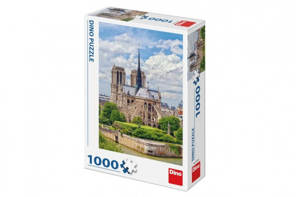 Dino Puzzle Katedrála Notre-Dame, Paříž 47x66cm 1000 dílků