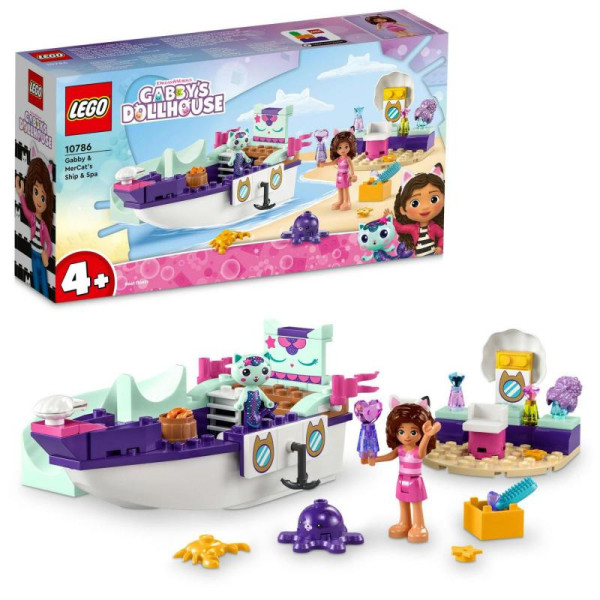 LEGO® Gabby's Dollhouse™ 10786 Gábi a Rybočka na luxusní lod