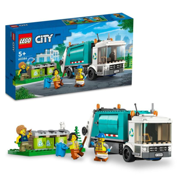 LEGO®  City 60386 Popelářský vůz