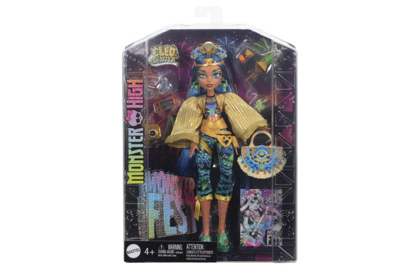 Mattel Monster High fest panenka - Cleo HXH81