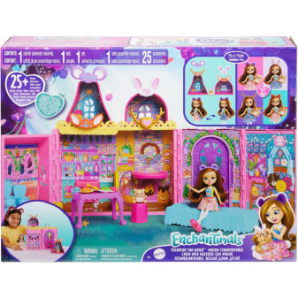 Mattel Enchantimals domeček přátelství HXL53