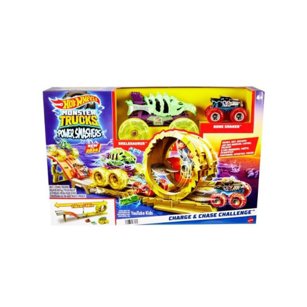 Mattel Hot Wheels Monster trucks power smashers dráha masivní destrukce HXT05