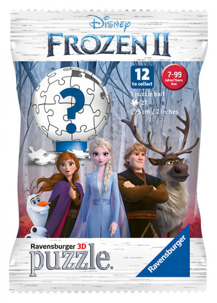 Ravensburger 3D Puzzle Ledové království 2 pytlíček s překvapením 3D položka