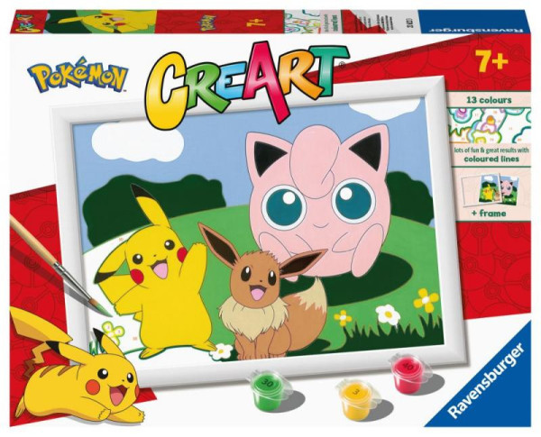 Ravensburger CreArt Pokémon/malování podle čísel