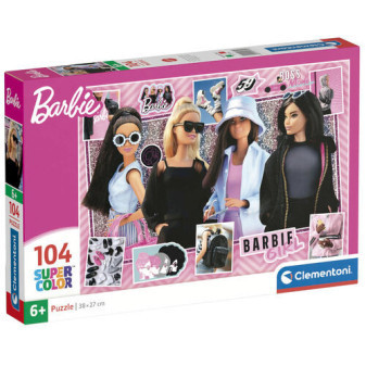 Clementoni 25754 Puzzle Super Color Barbie Boss Mode 104 dílků