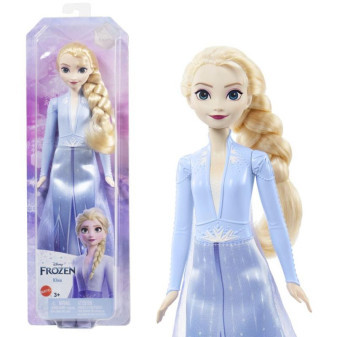 Mattel  Frozen Panenka Elsa -  modré šaty  HLW48