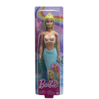 Mattel Barbie Pohádková mořská panna - modrá HRR03