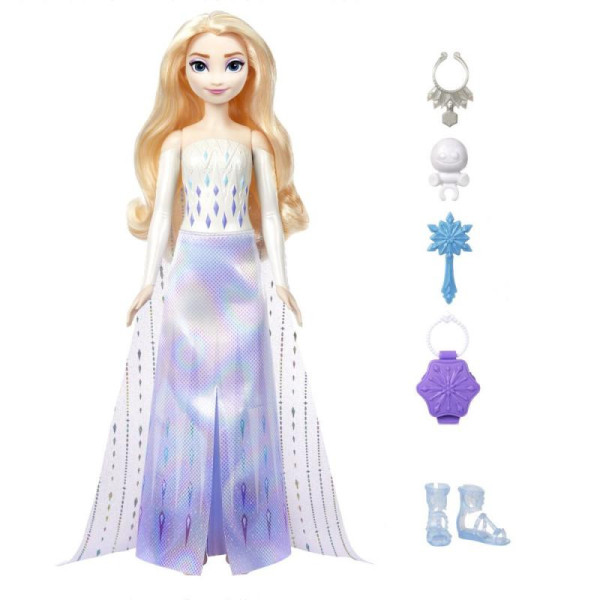 Mattel Frozen Spin and Reveal panenka Elsa HTG25