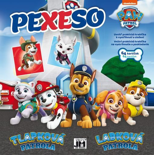 Models Pexeso v sešitu Tlapková patrola Paw Patrol