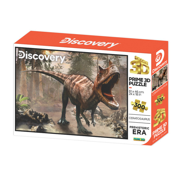 Prime 3D puzzle - Ceratosaurus 300 dílků