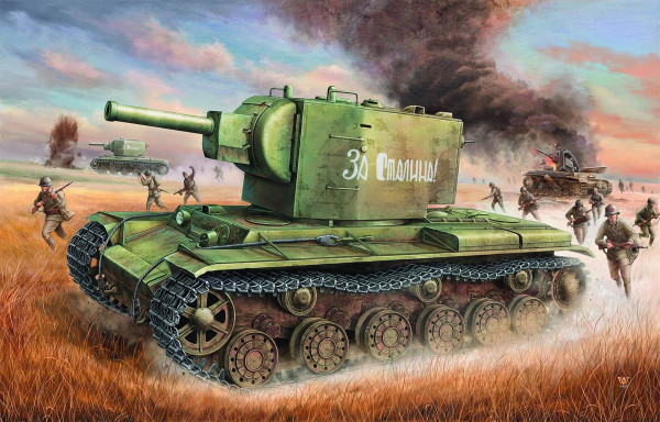 Trumpeter 00312 Russian KV-2 1:35